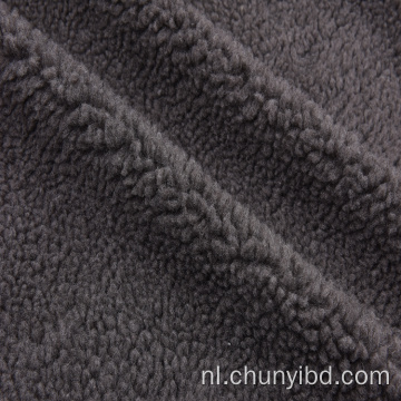 Geborstelde Sherpa Fleece -stoffenjas van goede kwaliteit